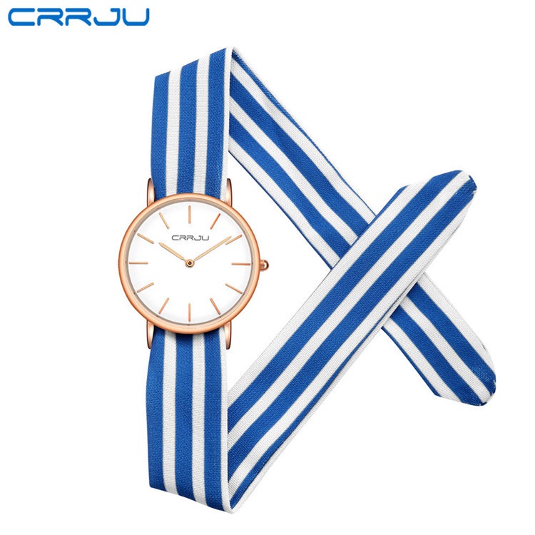 Đồng hồ đeo tay CRRJU 2134 XC bộ máy quartz chống thấm nước thời trang