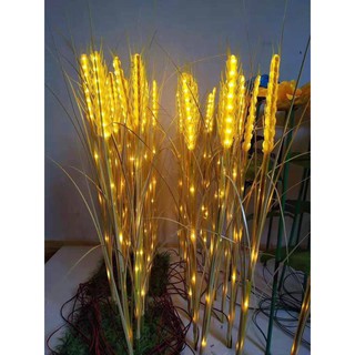 Đèn LED Trang Trí Bông Lúa Màu Vàng Bó 10 bông Trang Trí Phòng Cực Đẹp  - Giá Rẻ