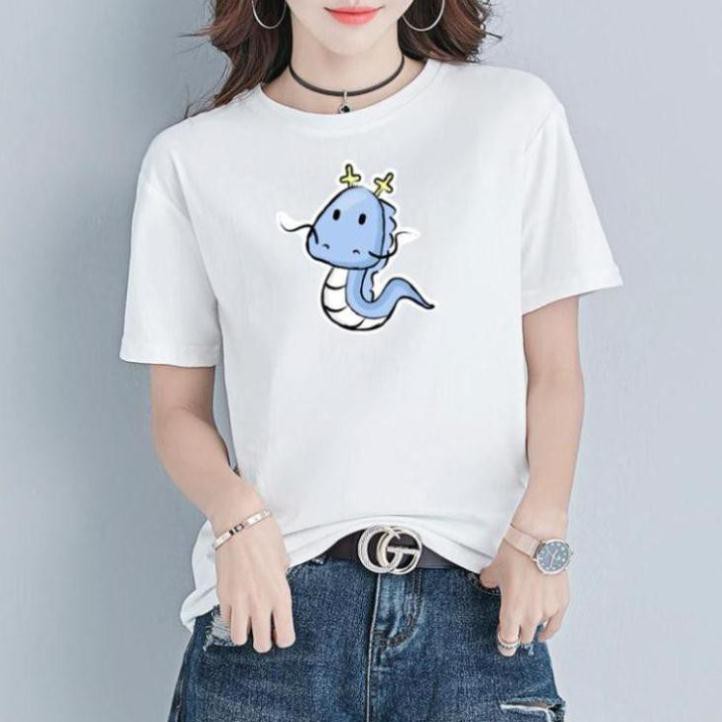 [HOT SALE] Áo hàn quốc- Bộ sưu tập áo thun 12 con giáp cực cute, áo thun unisex, áo thun nữ tay ngắn, màu trắng - BST 01