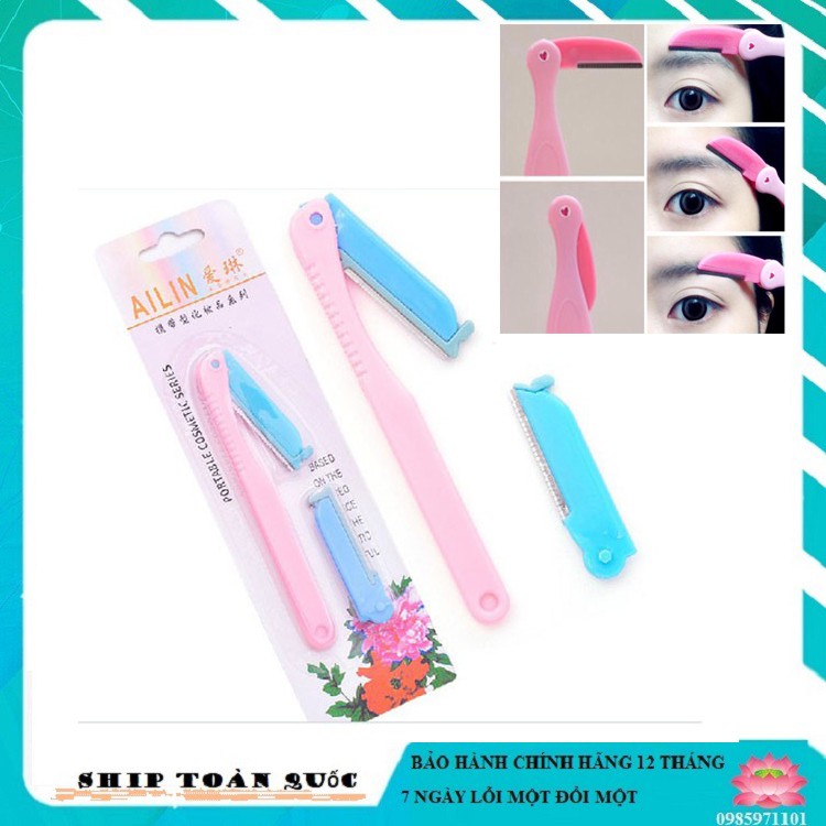 Bộ dao tỉa chân mày cao cấp Ailin.