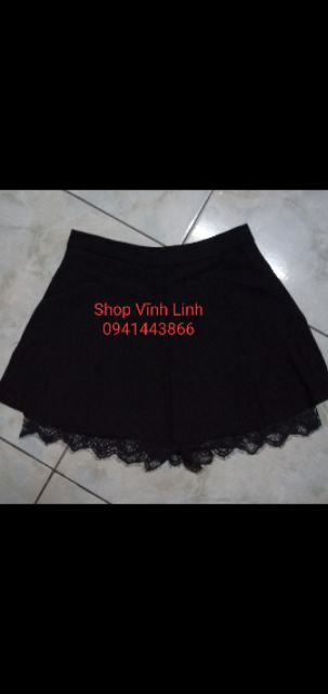 Quần giả váy viền ren xinh xắn( cam kết hàng đẹp) | BigBuy360 - bigbuy360.vn