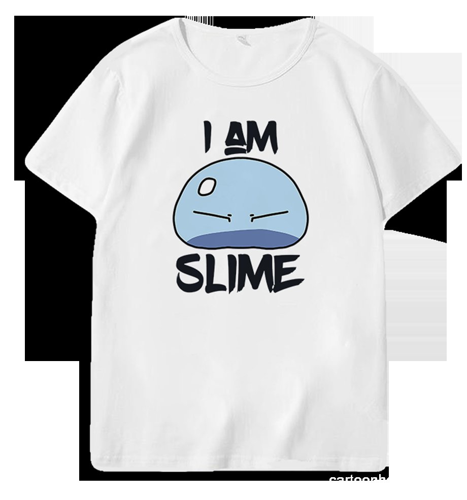 That Time I Got Reincarnated as a Slime T shirt  Printed Cartoon Tee  Family T-shirt  Mommy/daddy and Kids Printed Graphic Short Sleeves T-Shirt Children Boys Girls