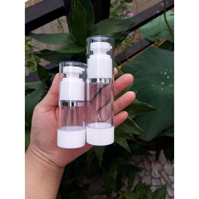 Chai Chiết Mĩ Phẩm ❤ GIÁ RẺ NHẤT ❤ Chai nhựa hút chân không 5ml,10ml,15ml,30ml,50ml,100ml nút xịt giọt, phun sương.