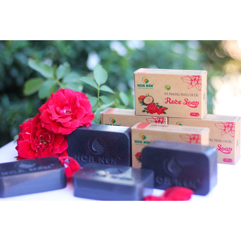 Xà phòng thảo dược Hoa Nén - ROSE SOAP