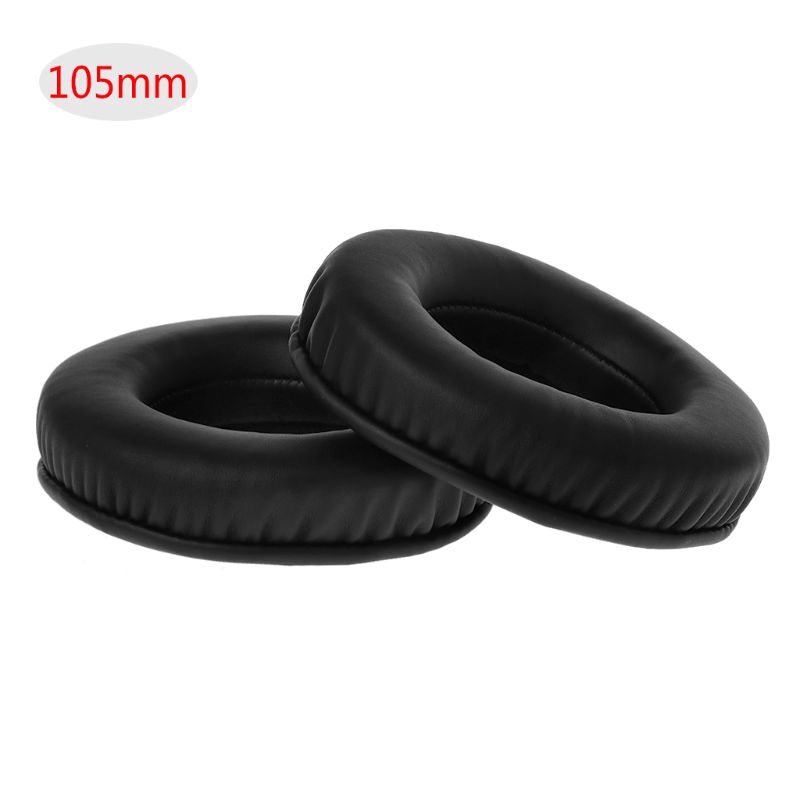 2PCS Universal Headphone Foam Ear Pads Cushion Earpad Soft PU Replacement