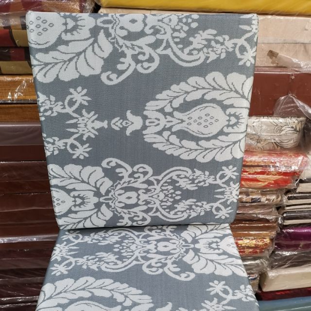 Nệm ngồi 40x40 dày 10cm kiểu xám