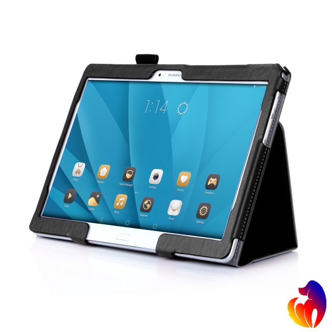 Blackhole For NTT docomo dtab d-01H / HUAWEI MediaPad M2 10.1 Anti-skid Shockproof Full Protection Leather