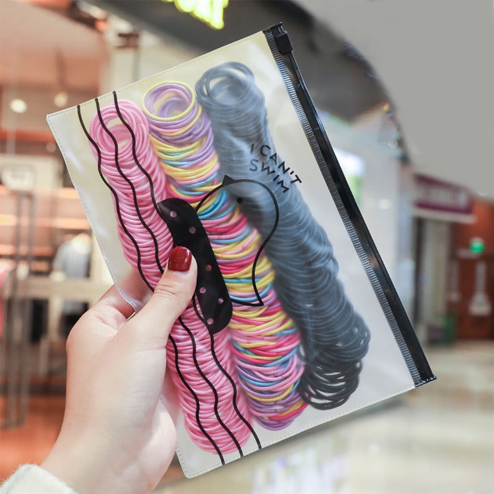 Dây Cột Tóc Co Giãn Thiết Kế Xinh Xắn Cho Bé Gái