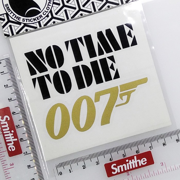 Sticker Logo James Bond 007 Dán Trang Trí Xe Mô Tô / Xe Hơi