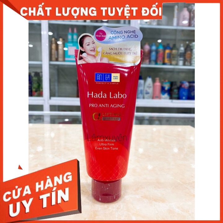 SỮA RỬA MẶT HADA LABO 80G ĐỎ