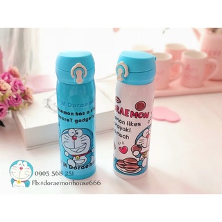 💎bình nước giữ nhiệt doremon💎doraemon house