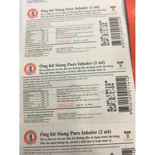 Ống Hít Thái Lan 2 in 1 -Amipharma - FREESHIP 99k