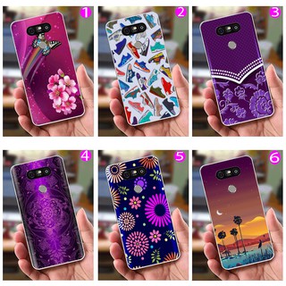 Ốp lưng LG G5 (dẻo viền trắng trong) - Hoa Cỏ Mùa Xuân