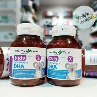 DHA vị chanh cho bé 4m+ Healthy Care DHA 60 viên Úc