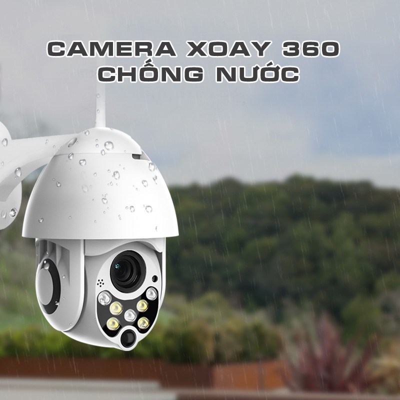 Camera Wifi Ngoài trời Yoosee Full HD 1080P PTZ - Quay 360 độ, có màu ban đêm | WebRaoVat - webraovat.net.vn