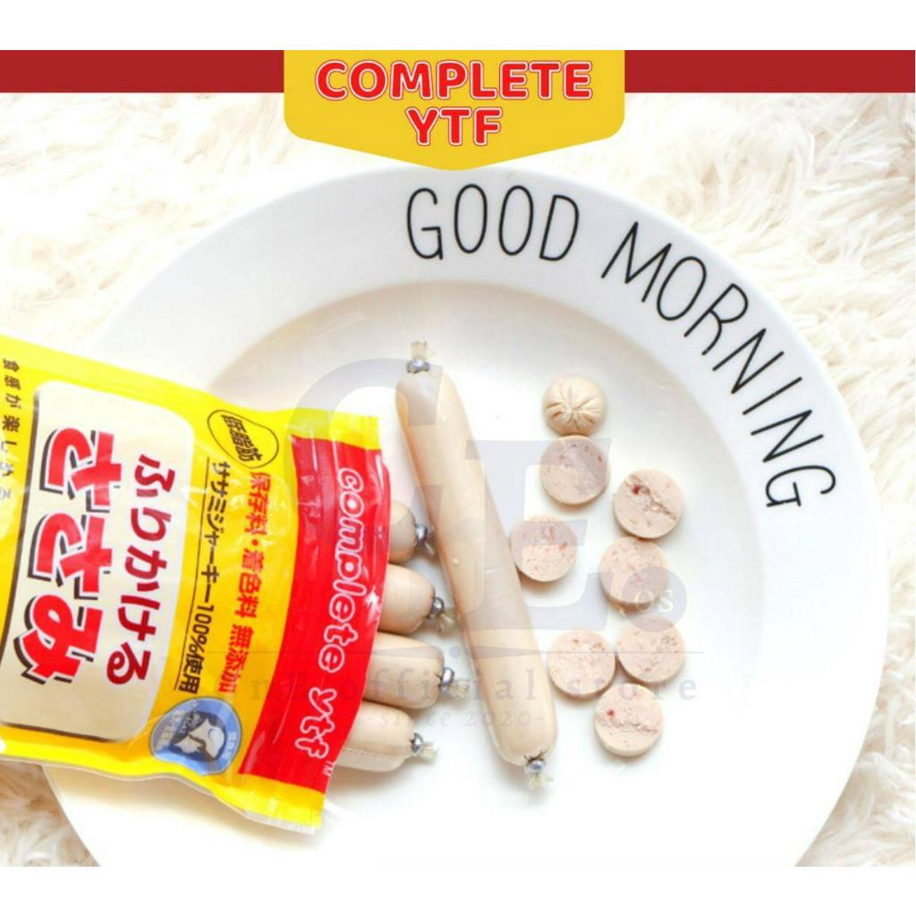 Complete YTF Xúc xích dinh dưỡng ăn dặm Gà , Cá hồi cho chó mèo 160GR