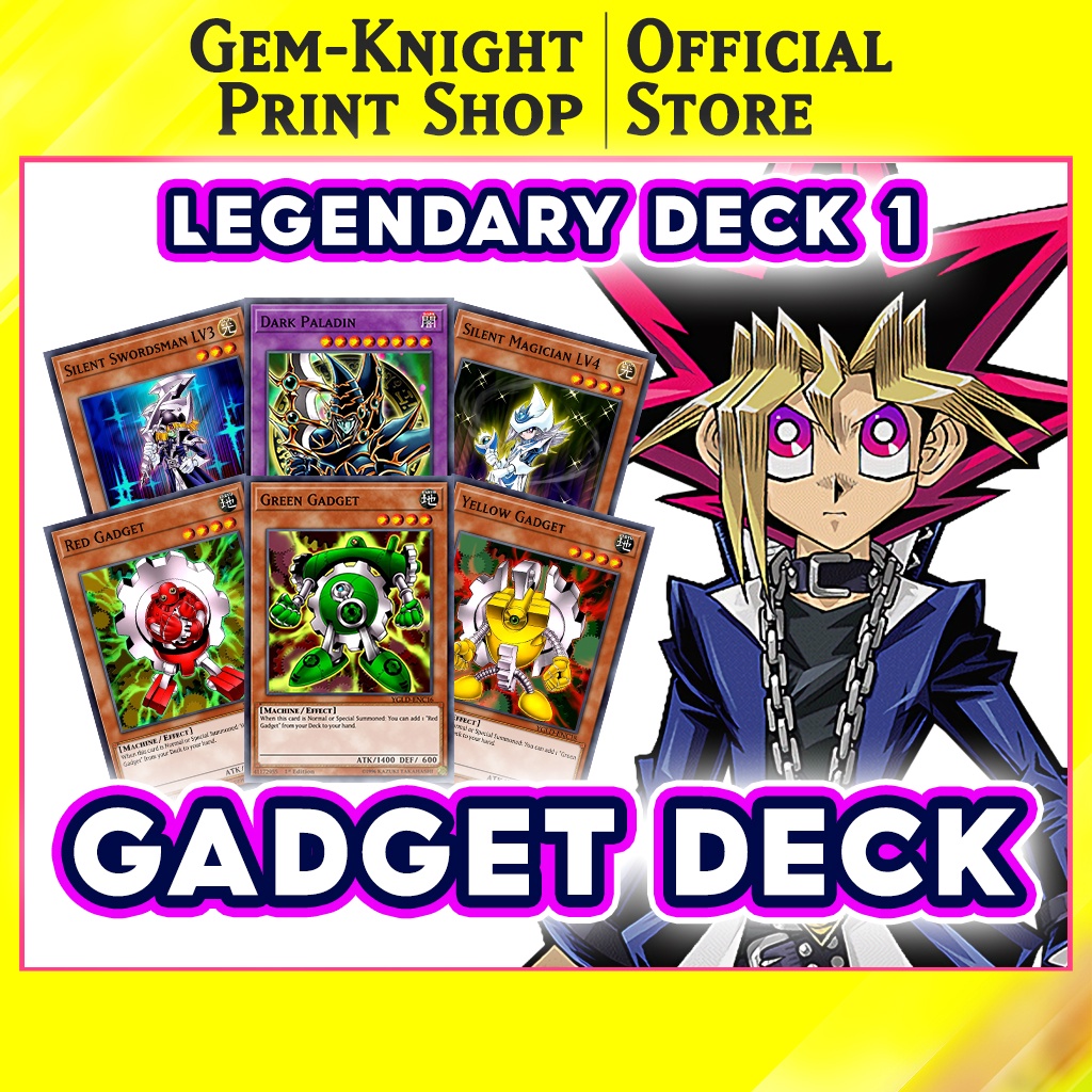 [Bài In] Bộ bài Yugioh – Legendary Deck I – Gadget Deck