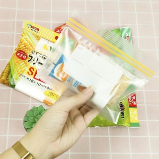 Set 20 túi zip đựng thực phẩm size S - Hàng nội địa Nhật Bản