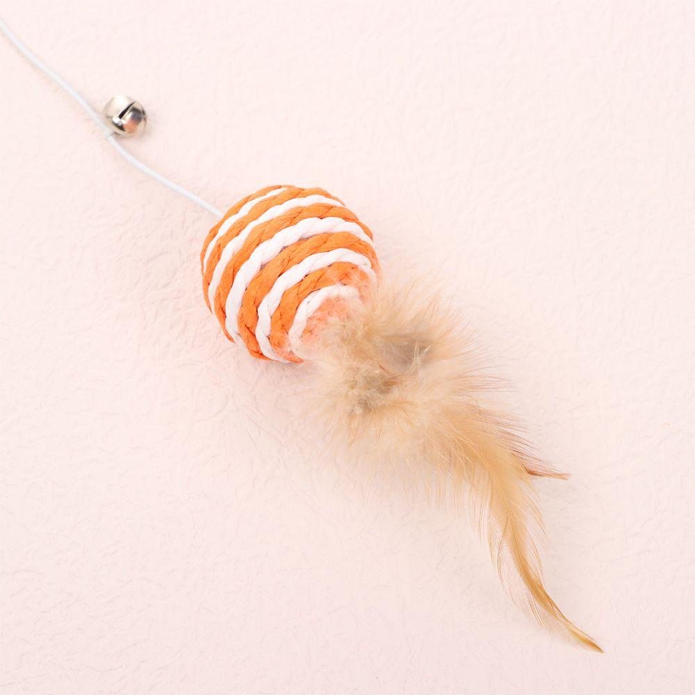 Chuột Giả Bằng Vải Lanh Dệt Kim Tự Nhiên Tương Tác Với Mèo Cưng