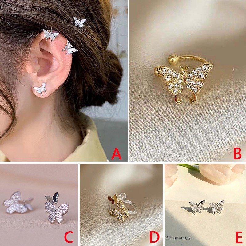 Khuyên Tai Hình Bướm Xinh Xắn Dành Cho Nữ