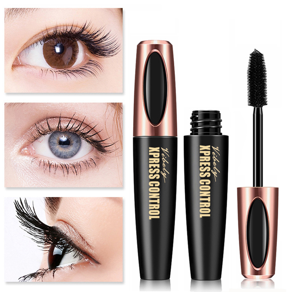 (Hàng Mới Về) Mascara Chuốt Mi 4d Chống Nước Không Nhòe Tiện Dụng Chất Lượng Cao