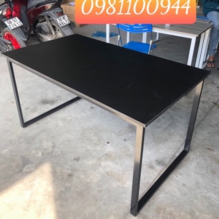 Bàn làm việc dài 1m4 full đen