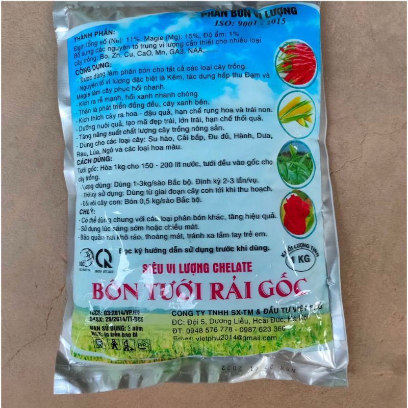 SIÊU TỐC - KÍCH RỄ CỰC MẠNH, gói 1kg