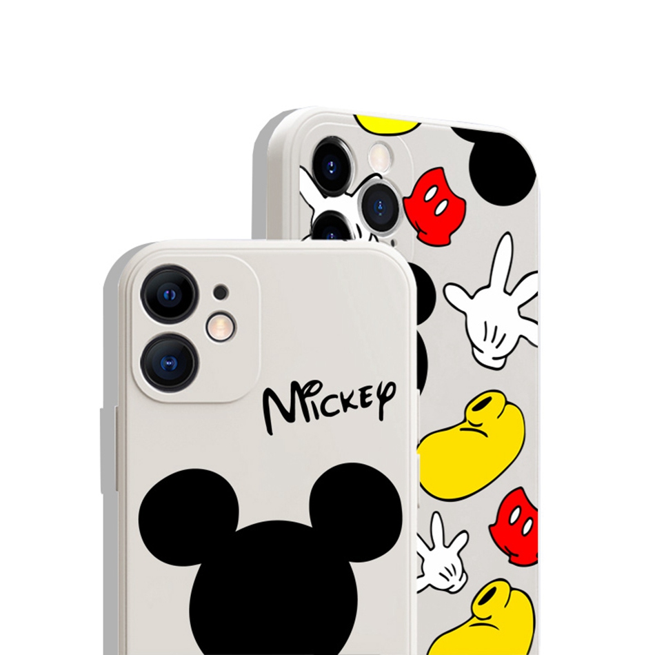 Ốp Điện Thoại Mềm In Hình Chuột Mickey / Minnie Xinh Xắn Cho Iphone 11 12 Pro 12pro Max 12mini 7 8 Plus X Xs Max Xr | BigBuy360 - bigbuy360.vn