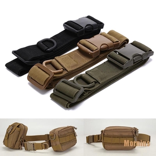 Mornins❀❀Túi Đeo Thắt Lưng Bằng nylon Phong Cách Quân Đội
