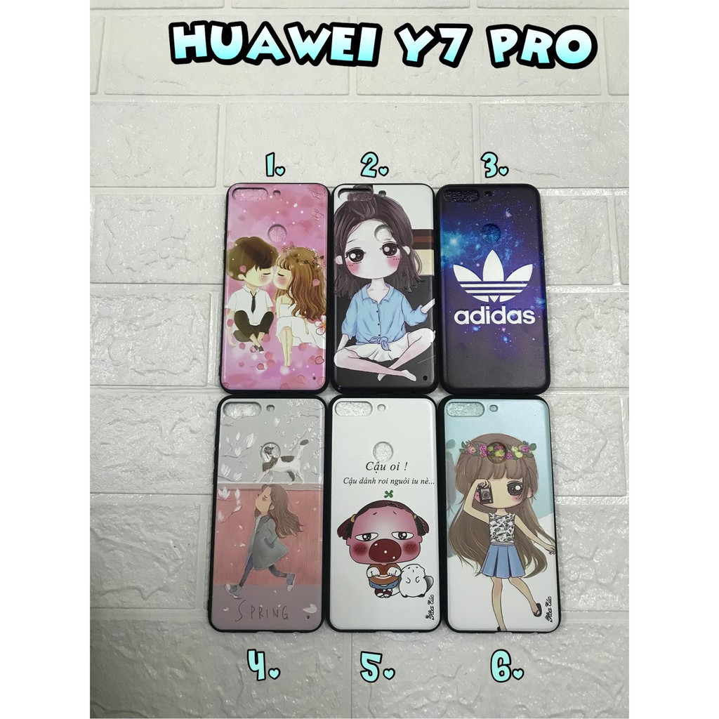 HUAWEI Y7 PRO 2018_ ỐP LƯNG THỜI TRANG IN HÌNH THÁP SIÊU ĐẸP