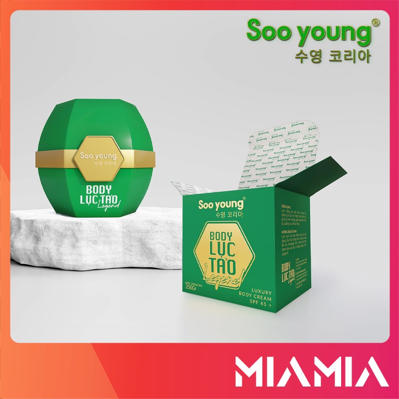 Kem Dưỡng Trắng Da Body Lục Tảo Soo Young