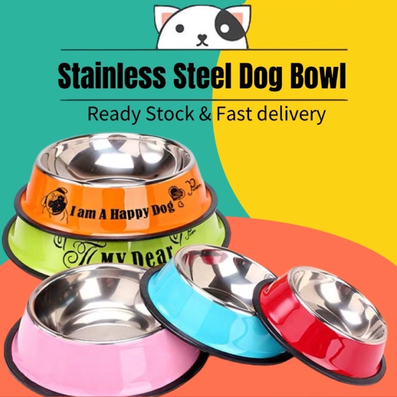 Tô ĐựNg ThứC Ăn BằNg ThéP Không Gỉ Cho Thú Cưng