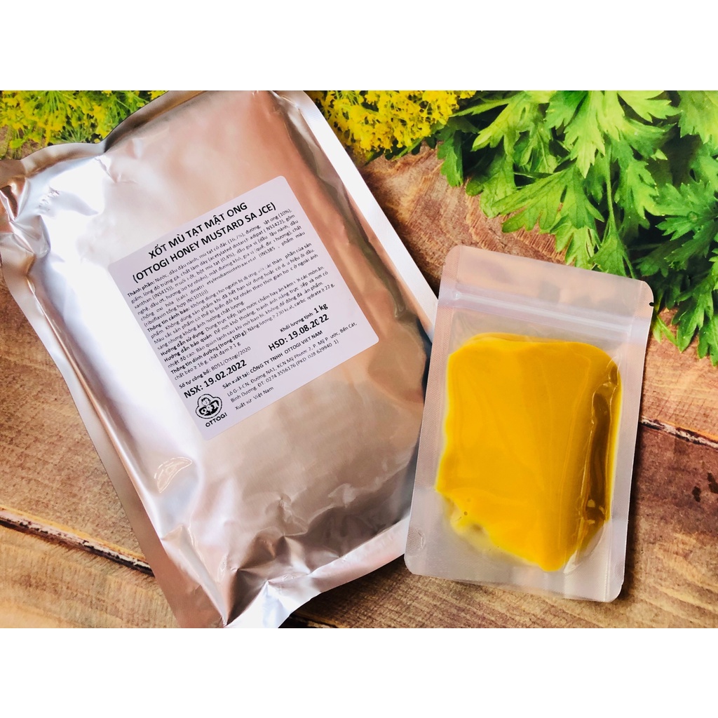 1Kg Sốt Mù Tạt Mật Ong
