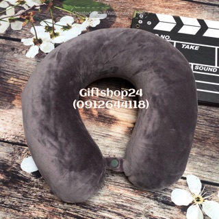 GỐI CHỮ U (mút cao su non )