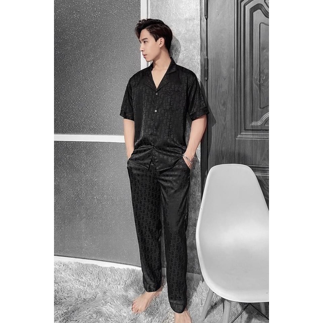 Đồ Ngủ Nam Bộ Ngủ Lụa Pijama Nam Nữ, Dài Ngắn Tay, Chất Siêu Đẹp