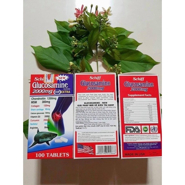 glucosamin 2000mg mỹ