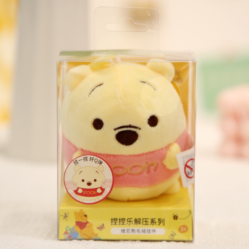 Thú Nhồi Bông Hình Gấu Pooh Ba Mắt Hoạt Hình Disney Chính Hãng