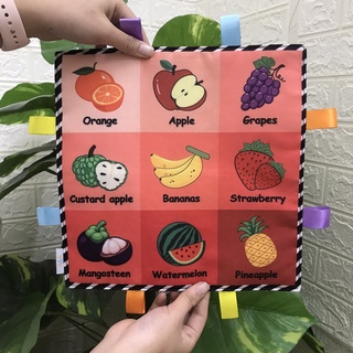 Bộ thẻ vải kích thích thị giác cho bé TUMMY TIME