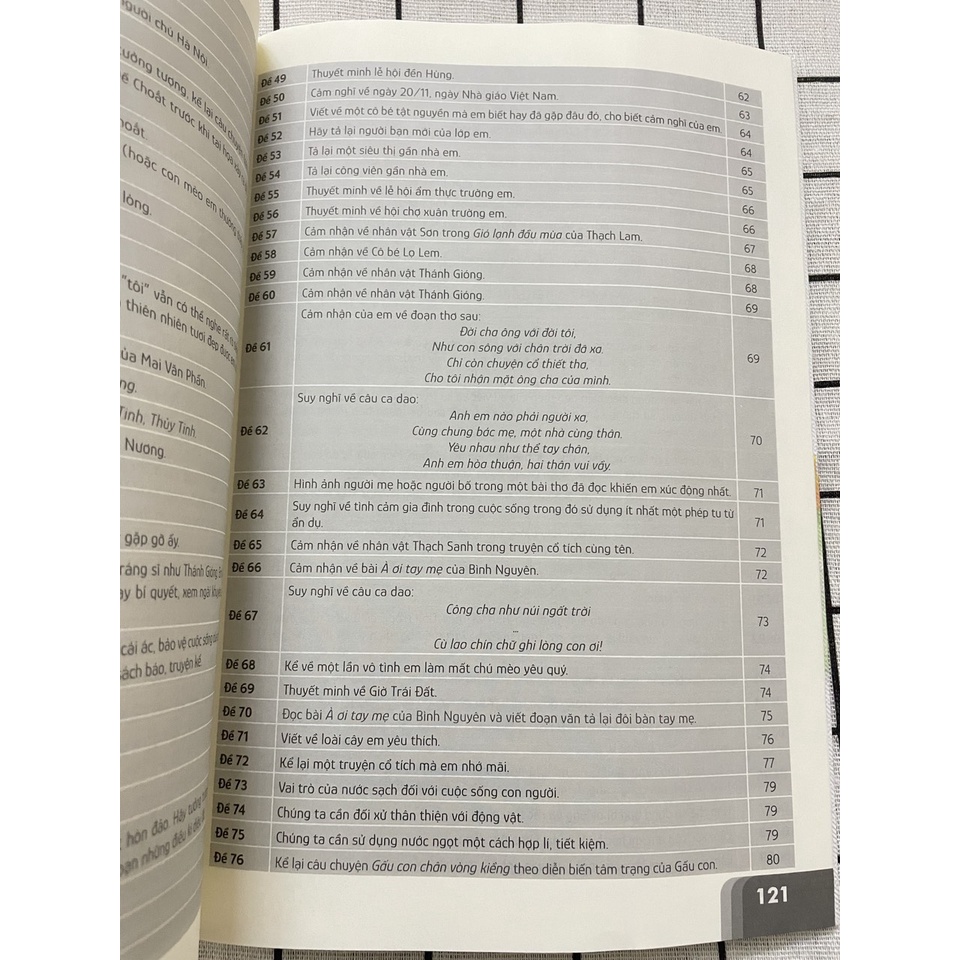 Sách Những bài văn chọn lọc 6 – Theo chương trình giáo dục phổ thông mới