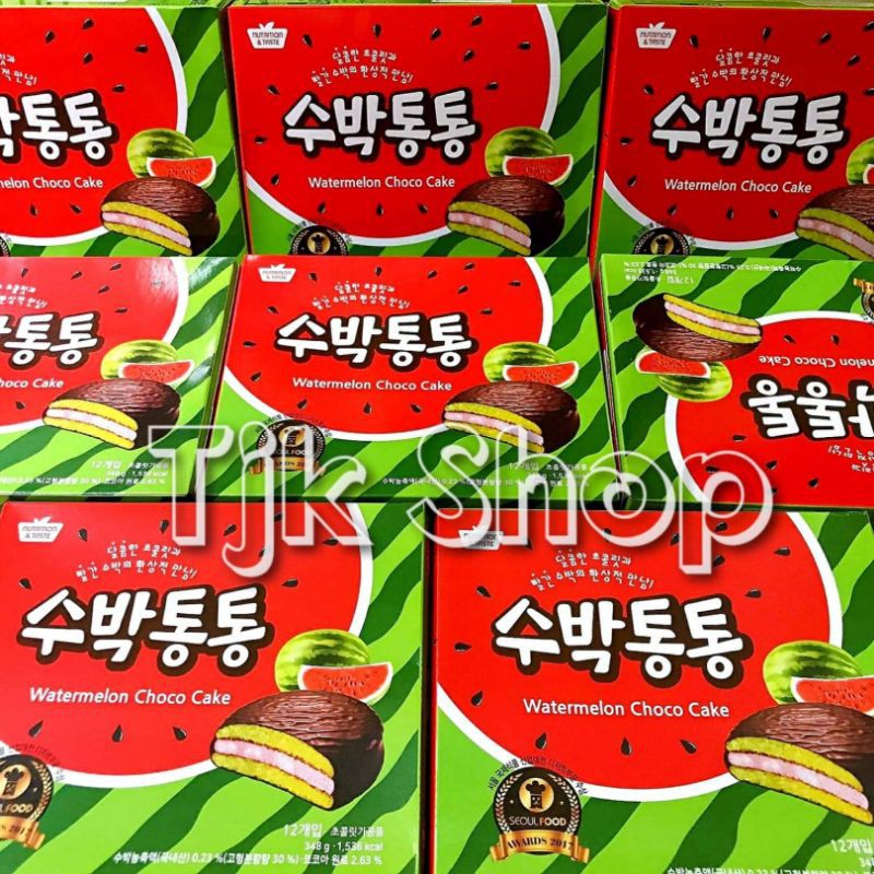 CHOCOPIE ĐỦ VỊ (DƯA HẤU, CHUỐI, SỮA CHUA) 🍉🍉🍉