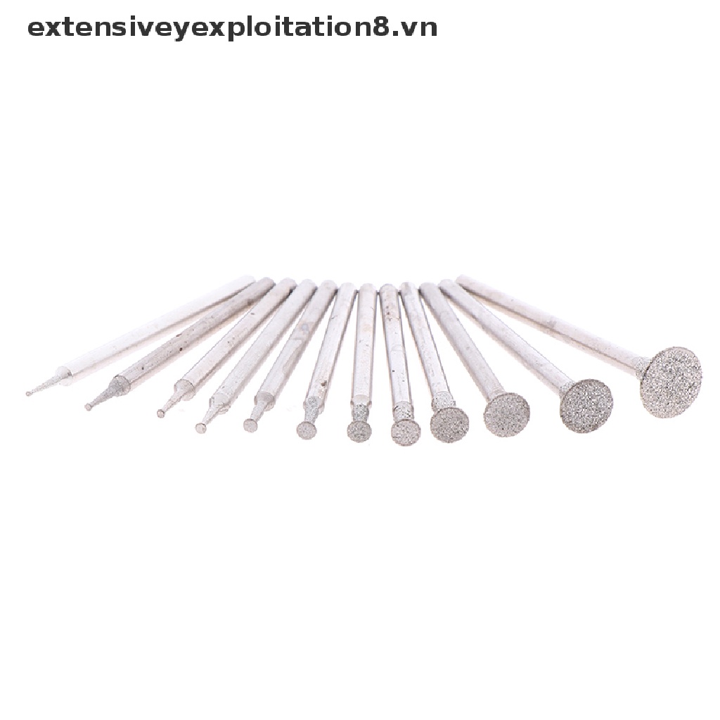 Set 12 Đầu Mài Đá Ngọc Bích 2.3mm Chuyên Dụng