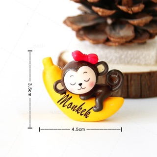 Móc khoá đôi khỉ con.