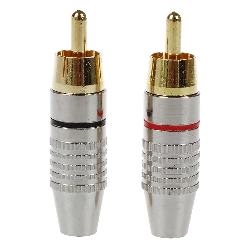 Bộ 2 Đầu Nối Dây Cáp Rca | BigBuy360 - bigbuy360.vn