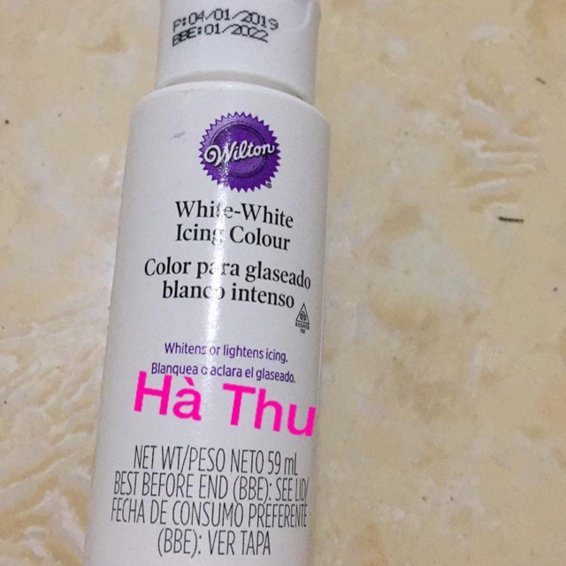 Màu trắng wilton 59ml