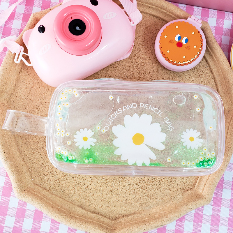 [Hàng mới về] Hộp bút trong suốt sức chứa lớn tiện lợi