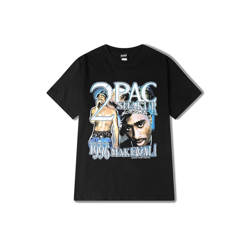 🔥BEST SELLER CÓ VIDEO & ẢNH THẬT 🔥ÁO THUN NAM NỮ IN 3D HÌNH " 2PAC " 100% COTTON PHONG CÁCH HIP HOP