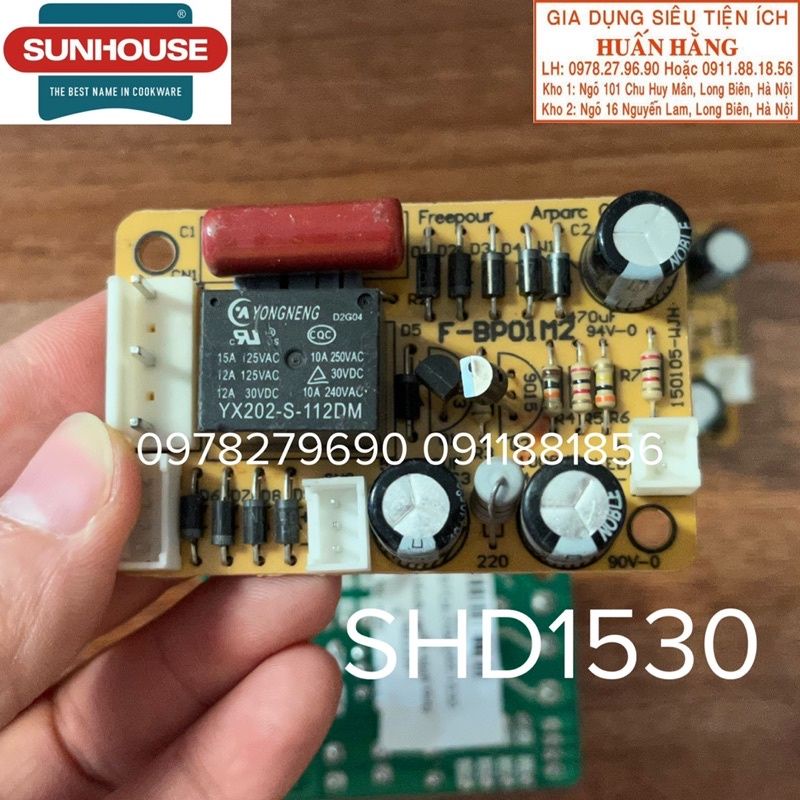 Mạch nguồn bình thủy điện Sunhouse SHD1530 SHD1533 SHD1535
