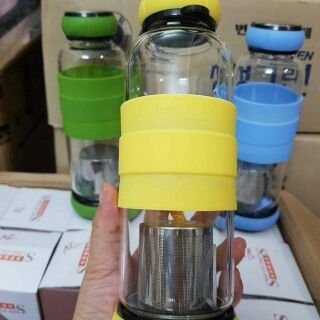 Bình thủy tinh pha trà có lọc