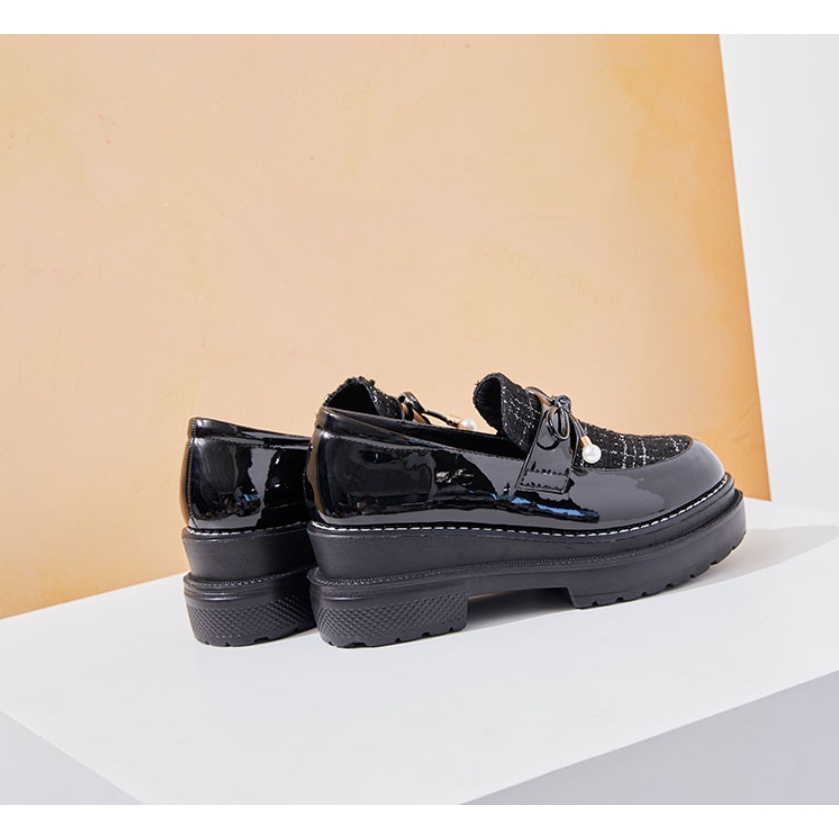 Giày LOLITA Đính Nơ Bánh Mì 6CM Phong Cách Nhật Bản J&K