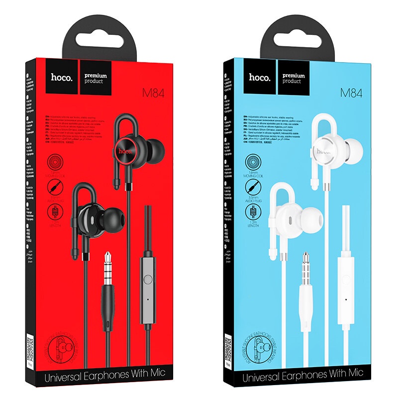 Tai nghe nhét tai HOCO. M84 3.5mm có micro âm thanh nổi sống động chuyên dụng